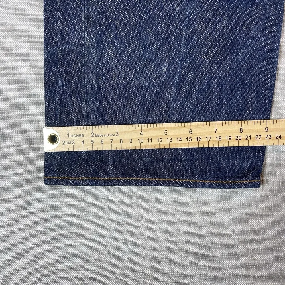 Levis Jeans Mens 40x34 Blue 501 XX Straight Fit Button‎ Fly Dark Wash Denim